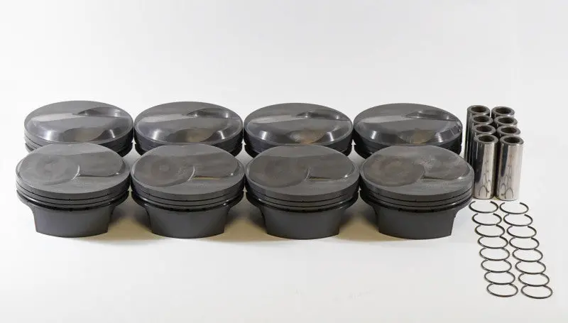 Mahle Ms Piston Set Chevy Big Block 568Ci 4.61In Bore 4.25In Stk 6.535In Rod .99 Pin - Set Of 8 1