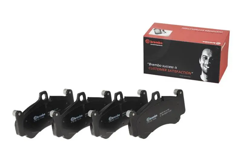 Brembo 2013 Scion Iq/12-19 Toyota Prius C/07-18 Yaris Front Prem. Nao Ceramic Oe Equivalent Pad 1