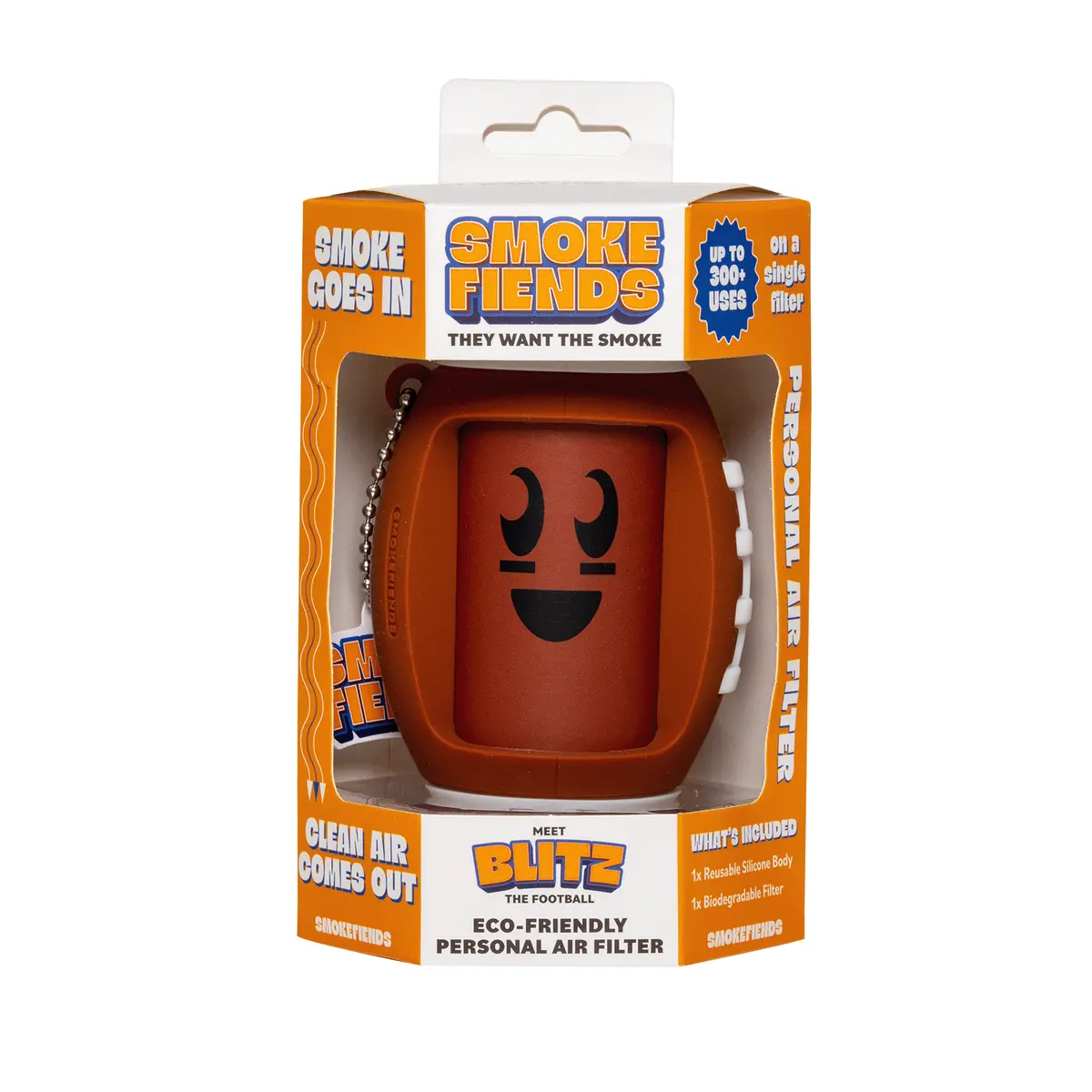Smoke Fiends - Personal Air Filter Blitz The Football Themed Eco-Friendly 1