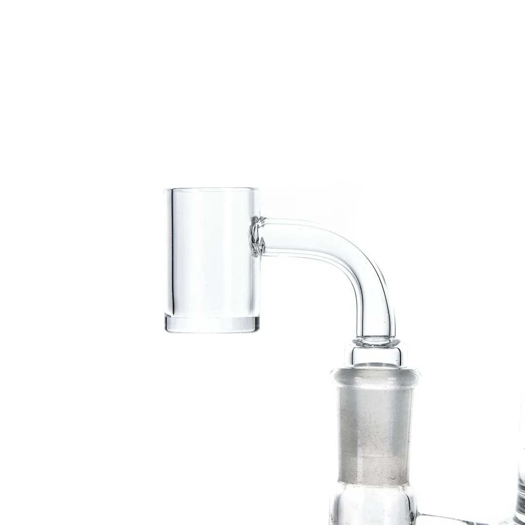 Flat Top Thick Base Quartz Banger | 14Mm Male Joint | 25Mm Od | 2Mm Thickness 1