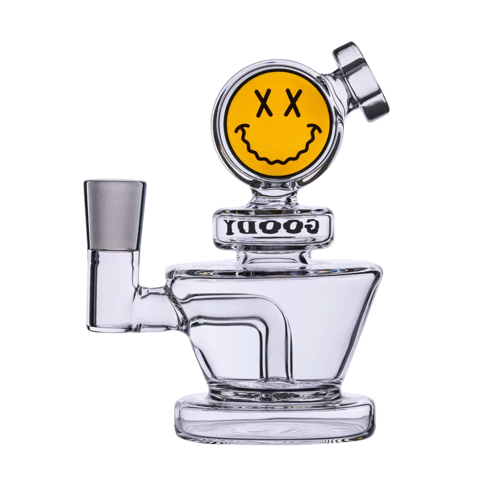 Goody Glass - Big Face Mini Dab Rig 4-Piece Kit 1