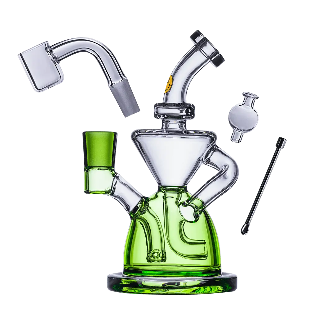 Goody Glass - Twister Mini Dab Rig 4-Piece Kit 1