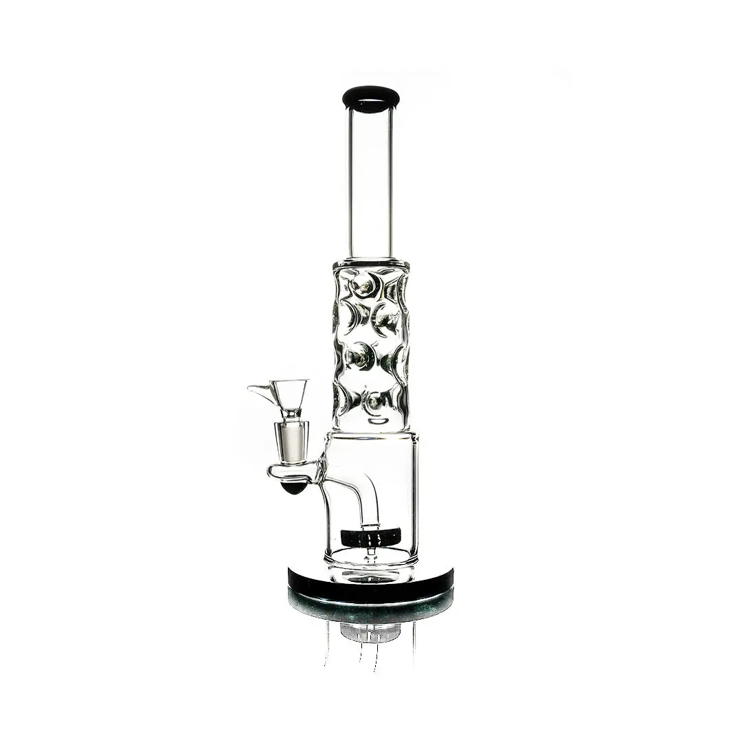 Straight Neck Bubble Bong 12" 1