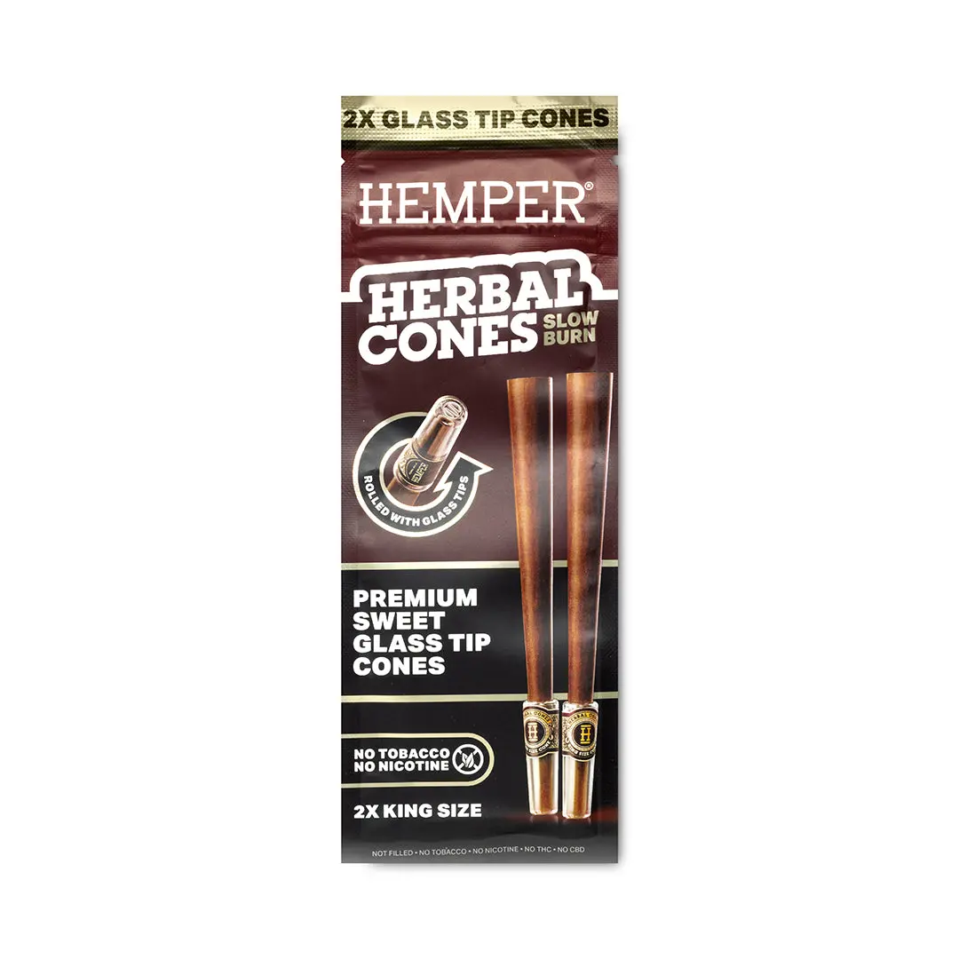 Glass-Tipped Herbal Cones - Sweet 1
