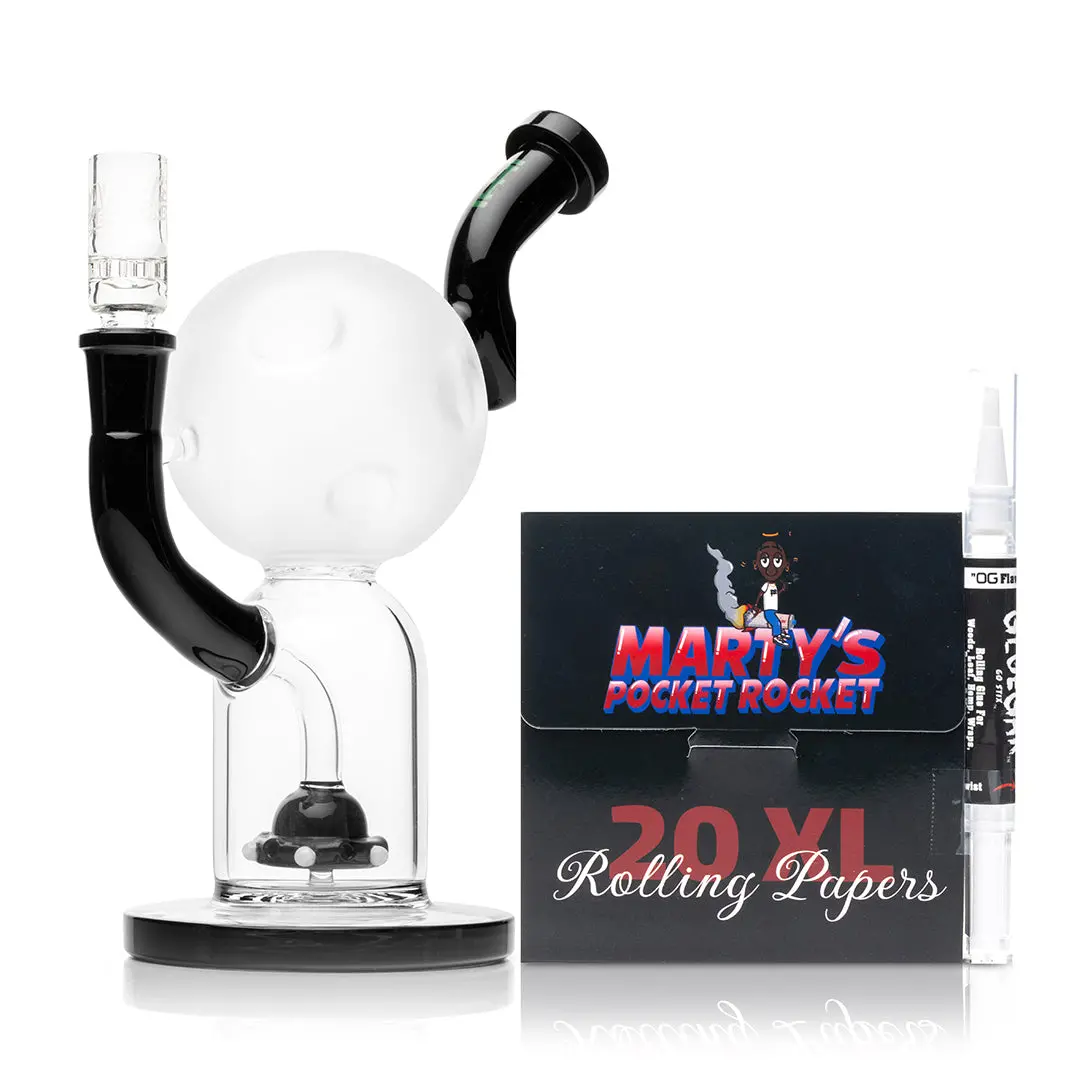 Marty's Moon Xl Bong Bundle 1