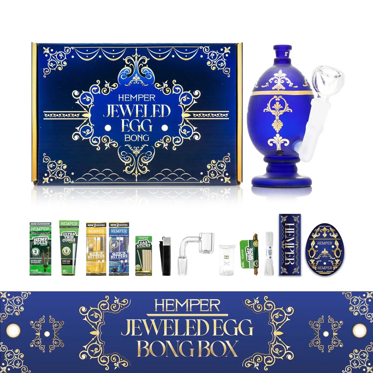 Jeweled Egg Bong Box 1