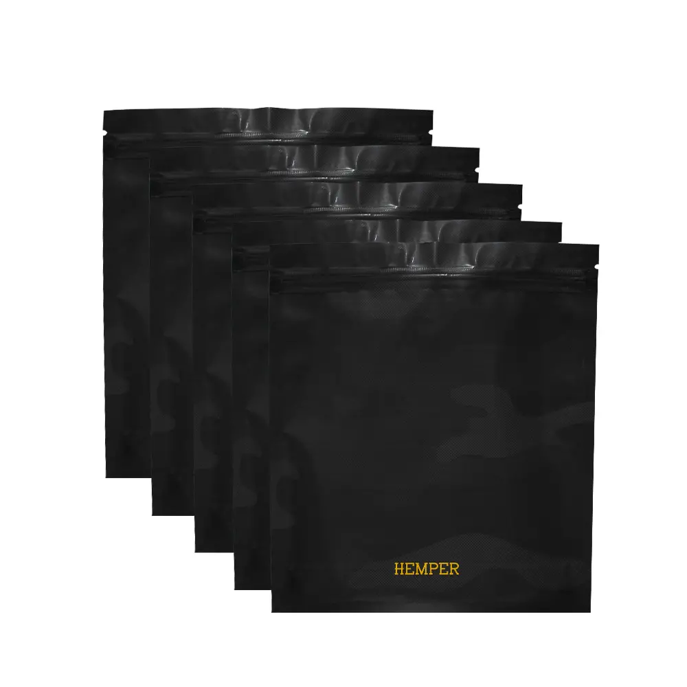 Large Camo Smell Proof Bags - 5 Count 1