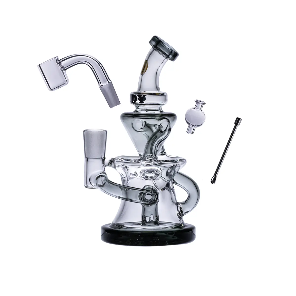 Goody Glass - Miss Swiss Mini Dab Rig 4-Piece Kit 2