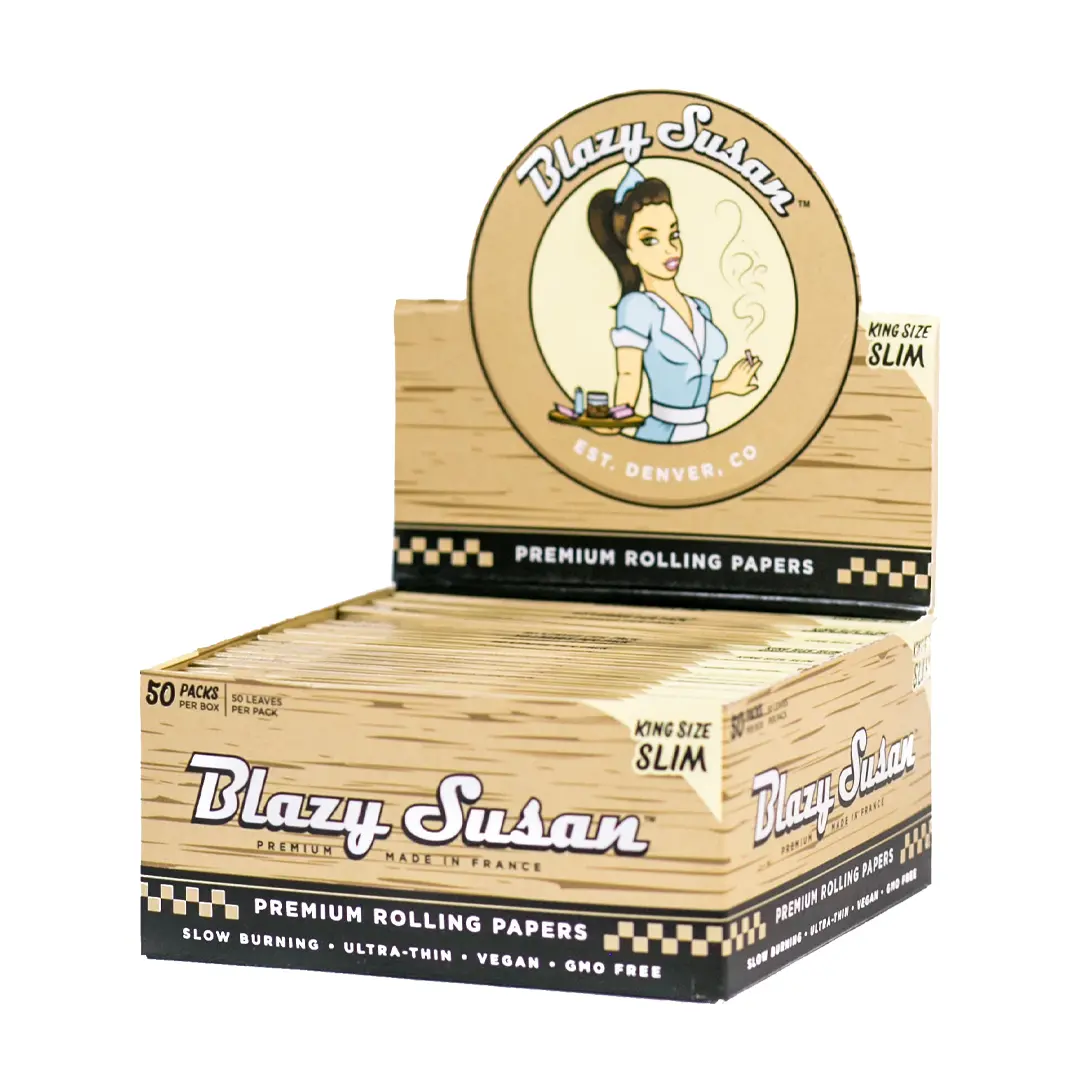 Blazy Susan Unbleached Rolling Papers 6