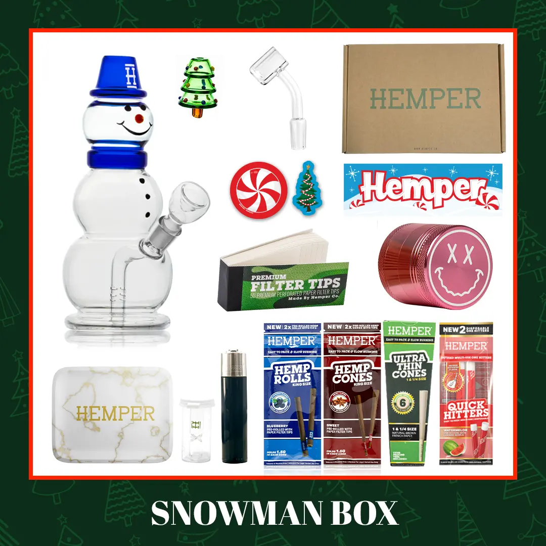 Snowman Bong Box 1