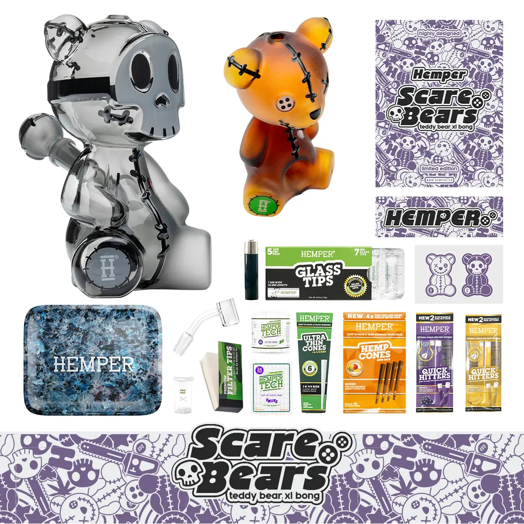 Scare Bears Teddy Bear Xl Bong Box 1