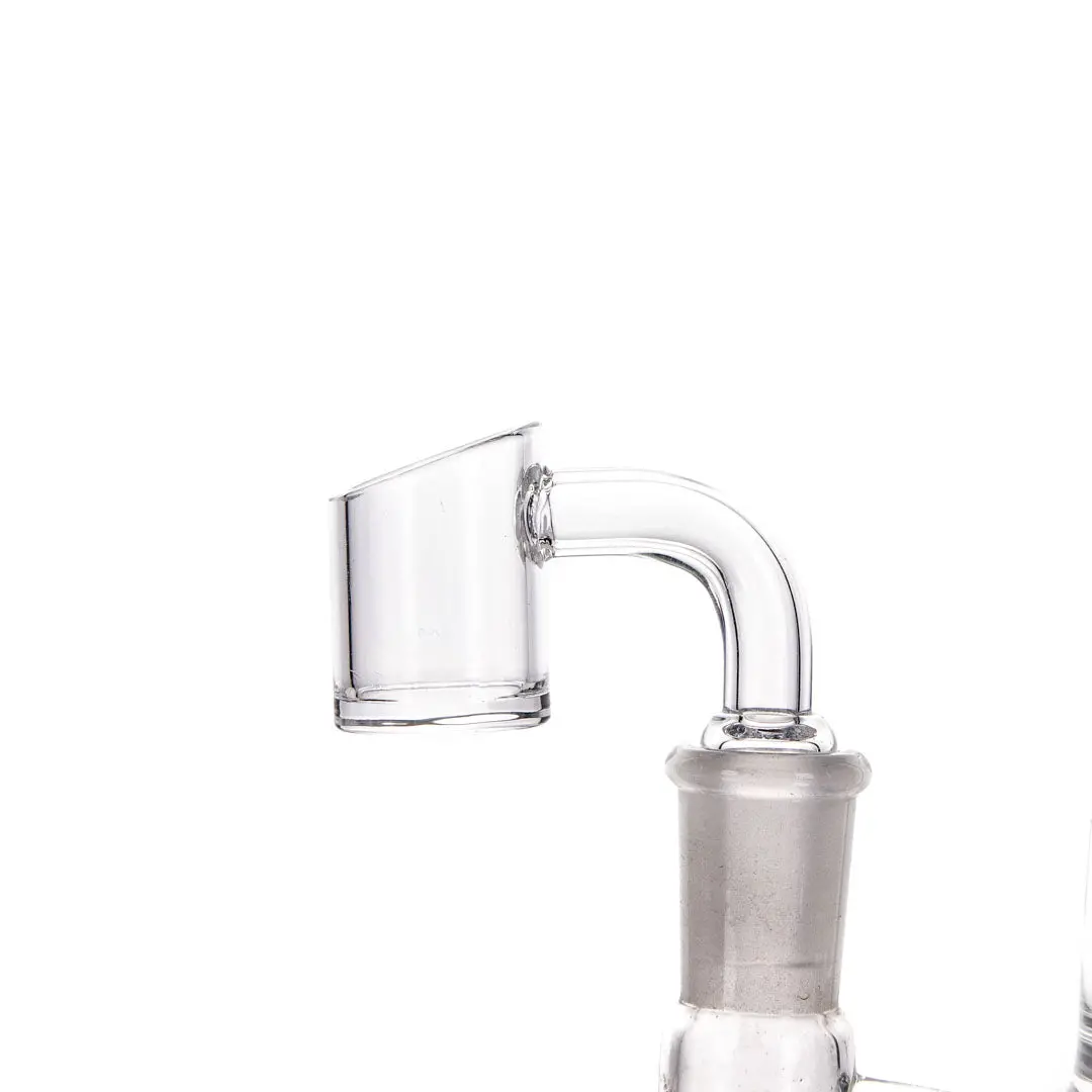 Thick-Base Large Quartz Banger | High Airflow | 14Mm Male Joint | 25Mm Od | 2Mm Thickness 1