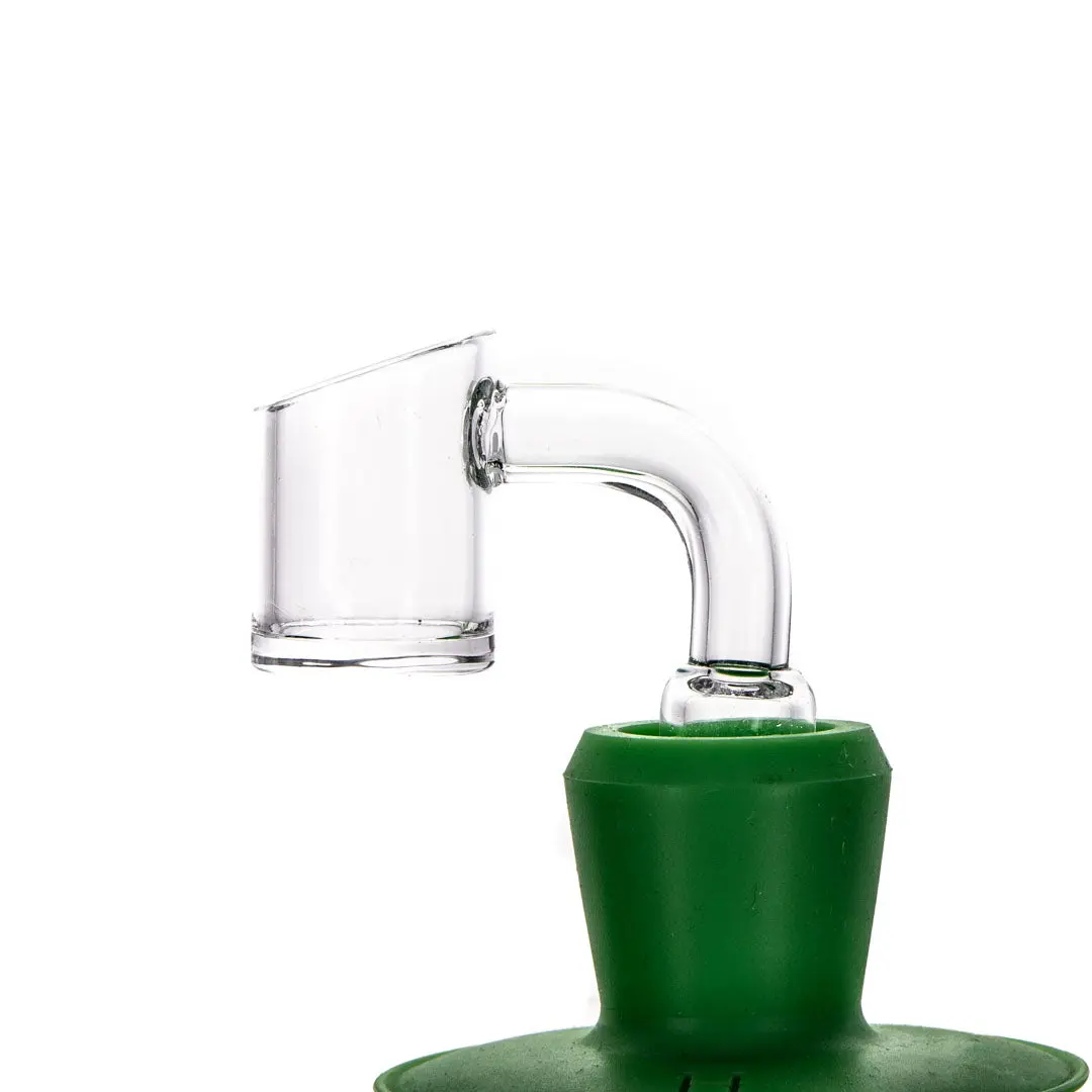 Thick-Base Large Quartz Banger | High Airflow | 14Mm Male Joint | 25Mm Od | 2Mm Thickness 2