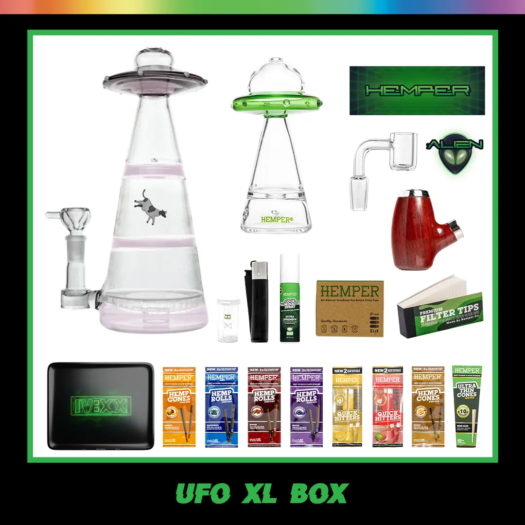 Ufo Vortex Mothership Xl Bong Box 1