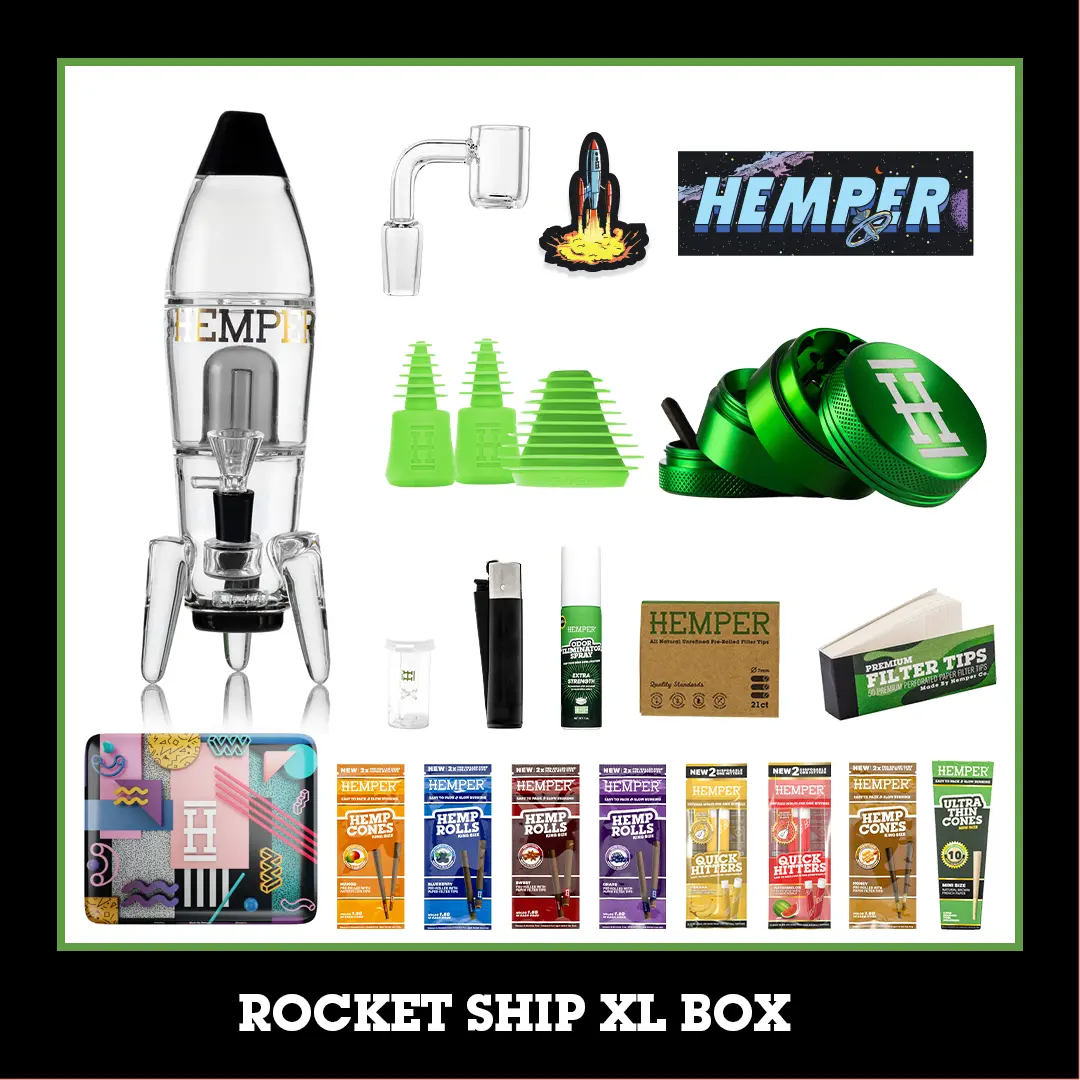 Rocket Ship Xl Bong Box 1