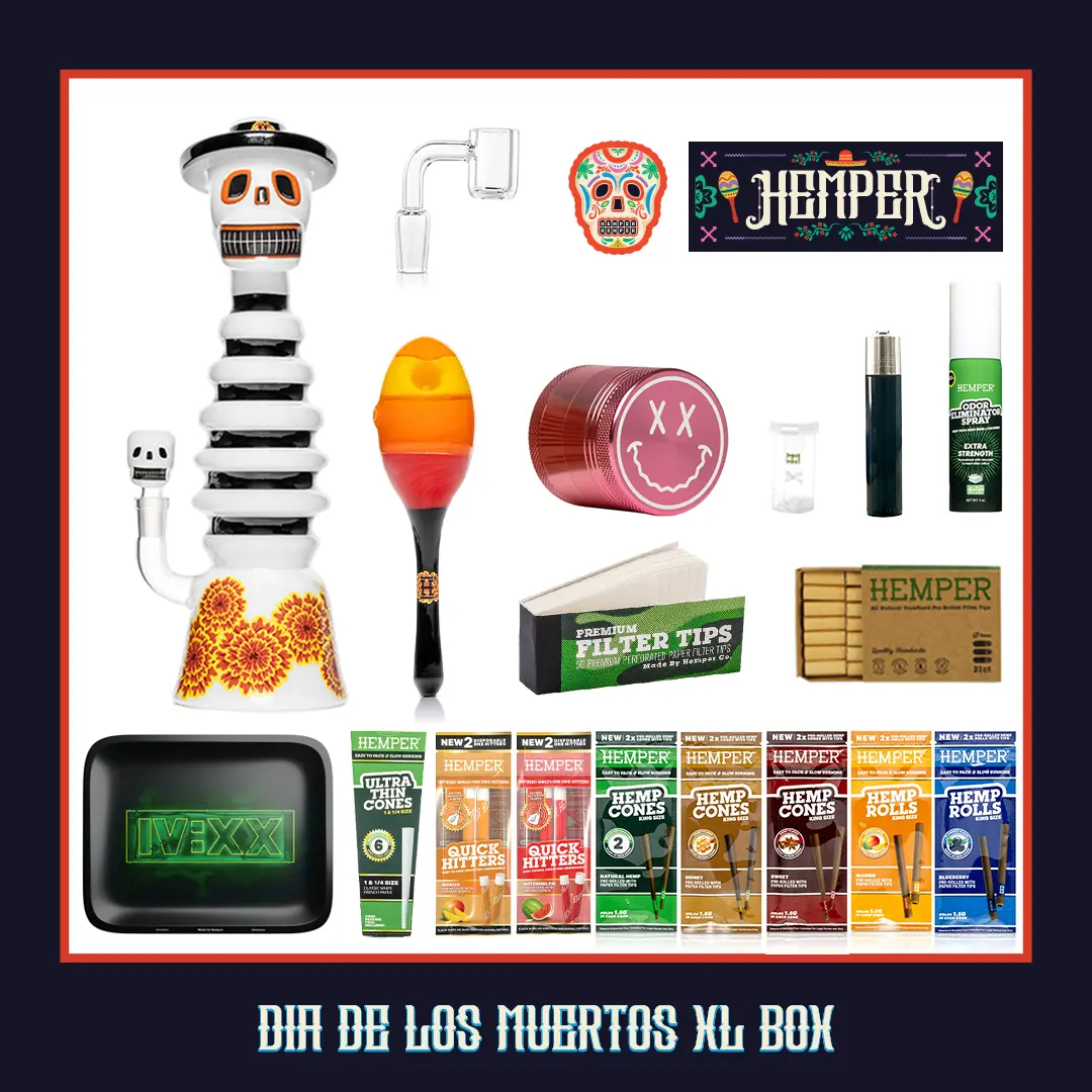 Dia De Los Muertos Xl Bong Box 1