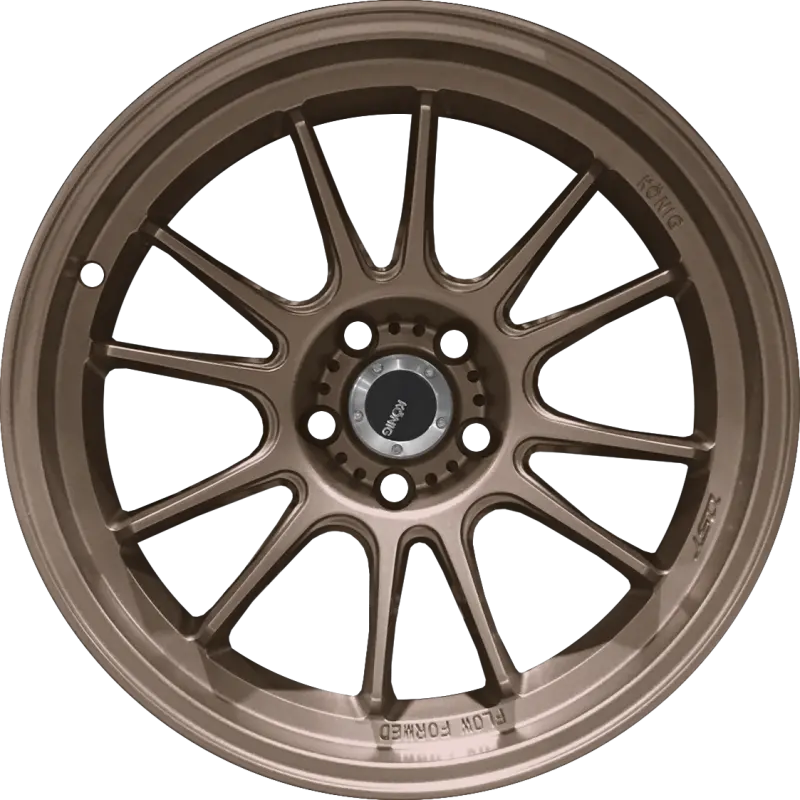 Konig Hypergram 18X12 5X114.3 Et20 Race Bronze Wheel 1