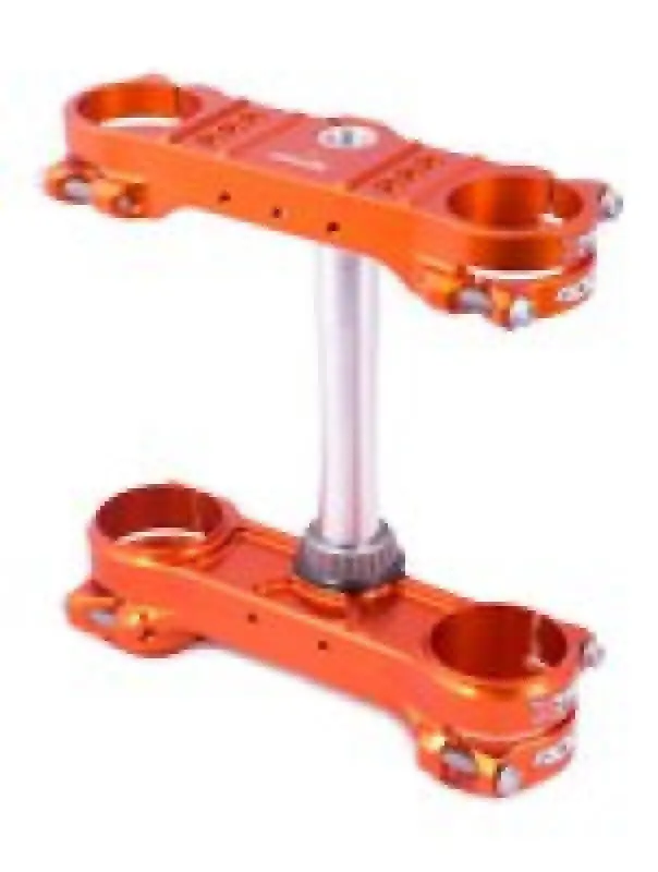 Xtrig 13-22 Ktm 125-500 / Gasgas/ Husqvarna Rocs Tech Triple Clamp 22 Mm. Offset M12 - Orange 1