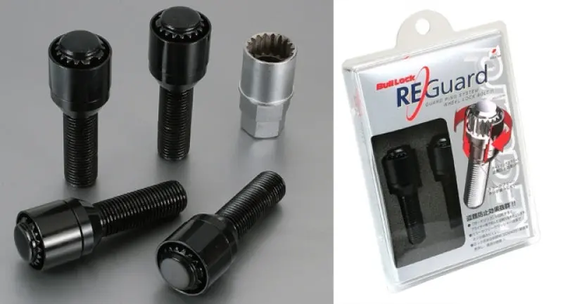 Project Kics 12R 35Mm Black Reguard Bolt - 12X1.50 1