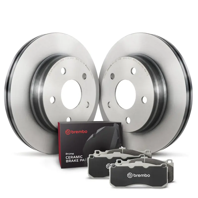 Brembo Oe 06-07 Buick Rainier/06-08 Chevrolet Trailblazer/2006 Trailblazer Ext Front Disc Brake Kit 1