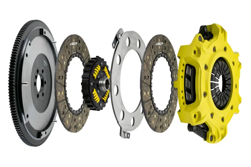 Act Chevy Camaro/Corvette Ls1/Ls2/Ls3/Ls6/Ls7 Mod-Twin 10.5 Xt Sprung Disc Street Clutch Kit 1