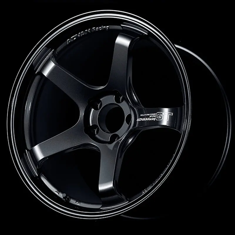 Advan Gt Beyond 19X10.5 +33 5-114.3 Racing Titanium Black Wheel 1