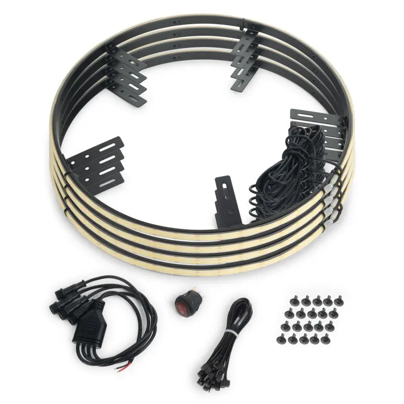Oracle Lighting Led Illuminated Wheel Rings - 16.5In Plasma White 1