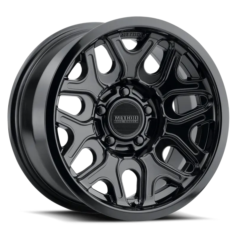 Method Mr322 / 20X10 / 8X6.5 Bp / -18Et / 4.76In Bs / 130.81Mm Cb - Gloss Black Wheel 1