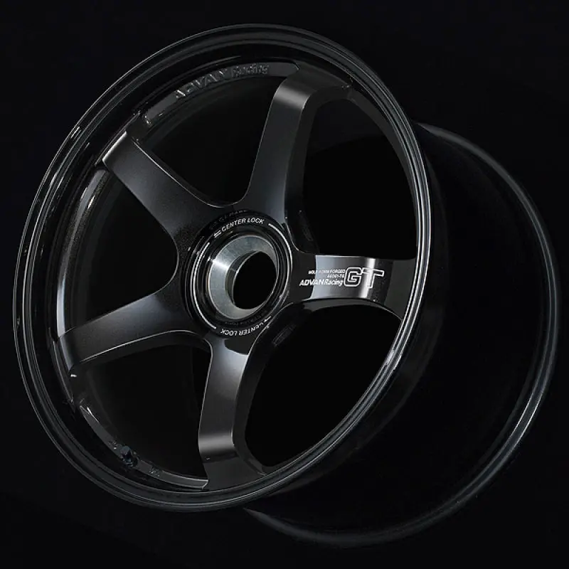 Advan Gt Premium Version (Center Lock) 20X9 +49 Racing Titanium Black Wheel (Porsche) 1