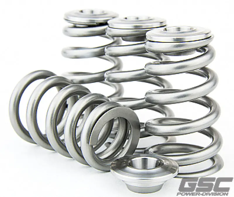 Gsc P-D Toyota G16e Conical Valve Spring And Ti Retainer Kit 1