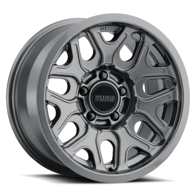 Method Mr322 / 17X8.5 / 6X135 Bp / 0Et / 4.72In Bs / 87Mm Cb - Gloss Titanium Wheel 1