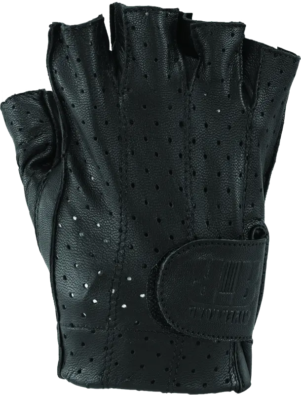 Kuryakyn Leather By River Road Tucson Shorty Gloves Black - 2Xl 1