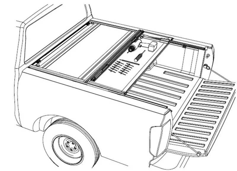 Bak Latch Bar Assembly 1