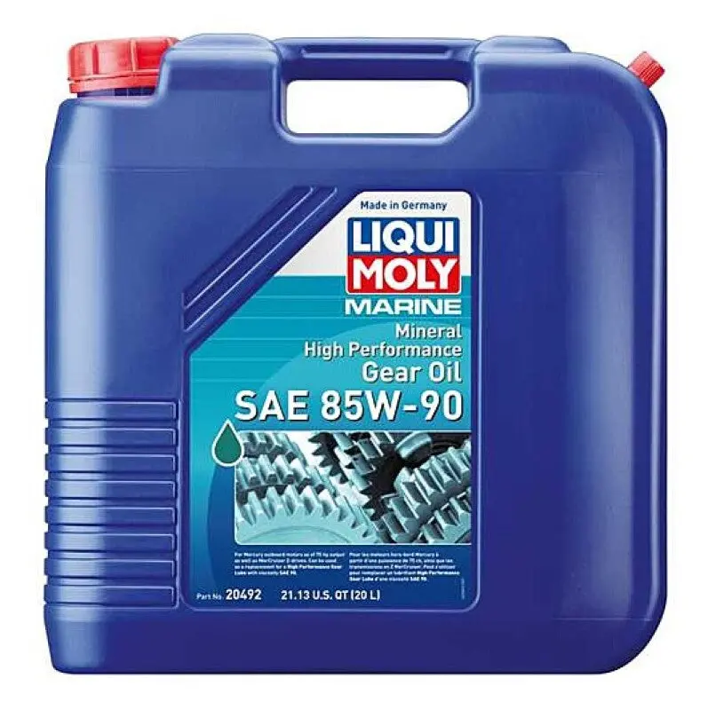 Liqui Moly 20L Marine High Performance Gear Oil Sae 85W90 1
