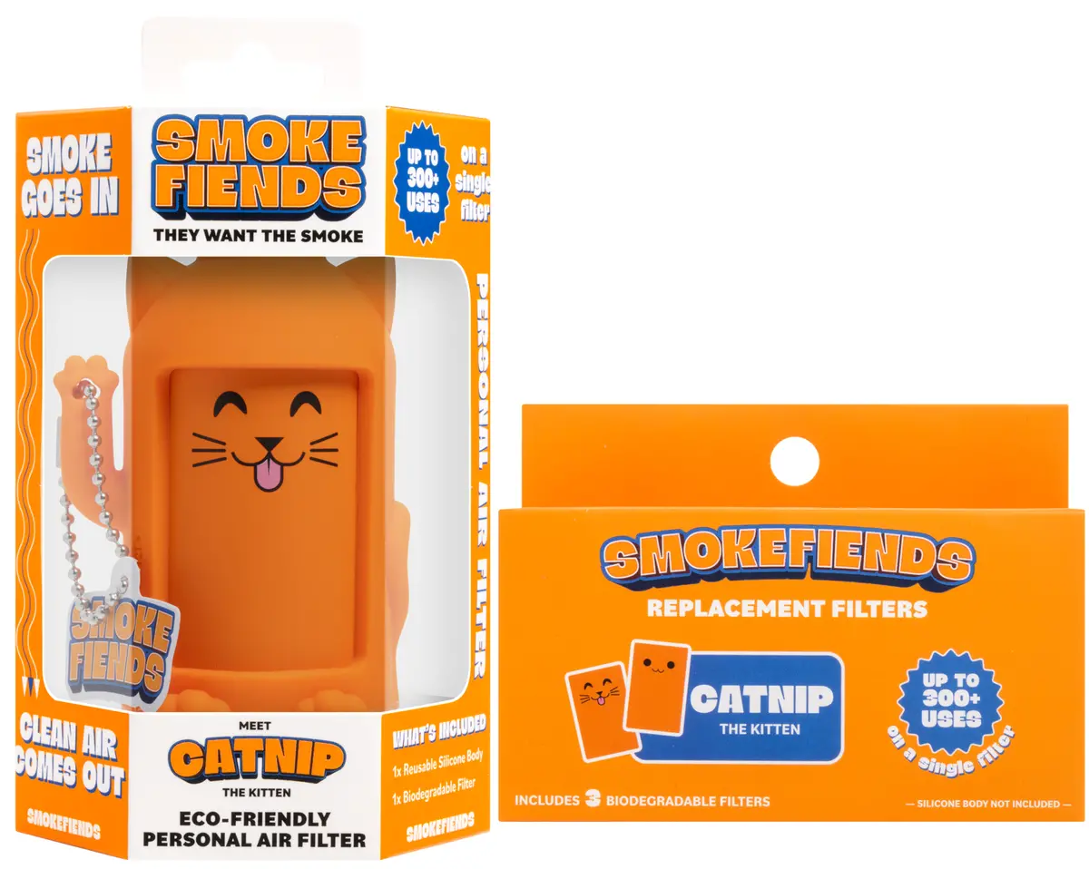 Smoke Fiends Kitten Collection – Sustainable Personal Air Purifier Bundle