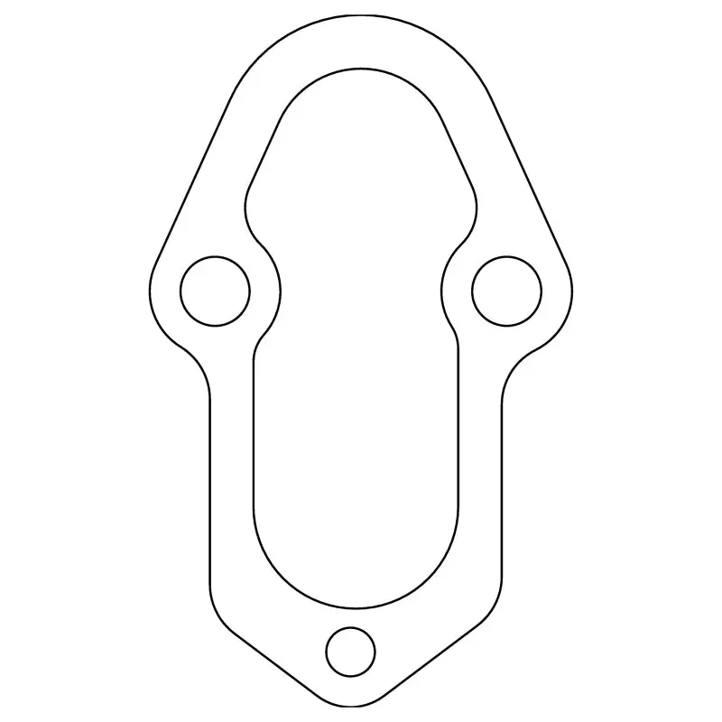 Cometic Chevrolet Lb1/Lb4/Lu2 Gen-1 90 Degree V6 .020In Fiber Fuel Pump Mounting Gasket 1