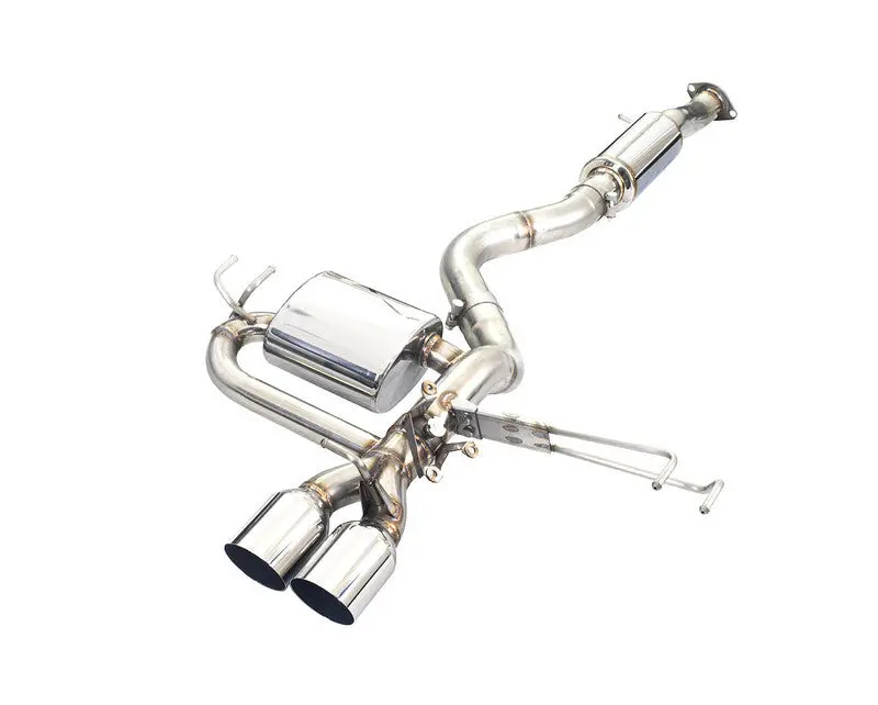Mxp 23+ Toyota Corolla Gr Comp Rs Catback Exhaust System - Chrome Tips 1