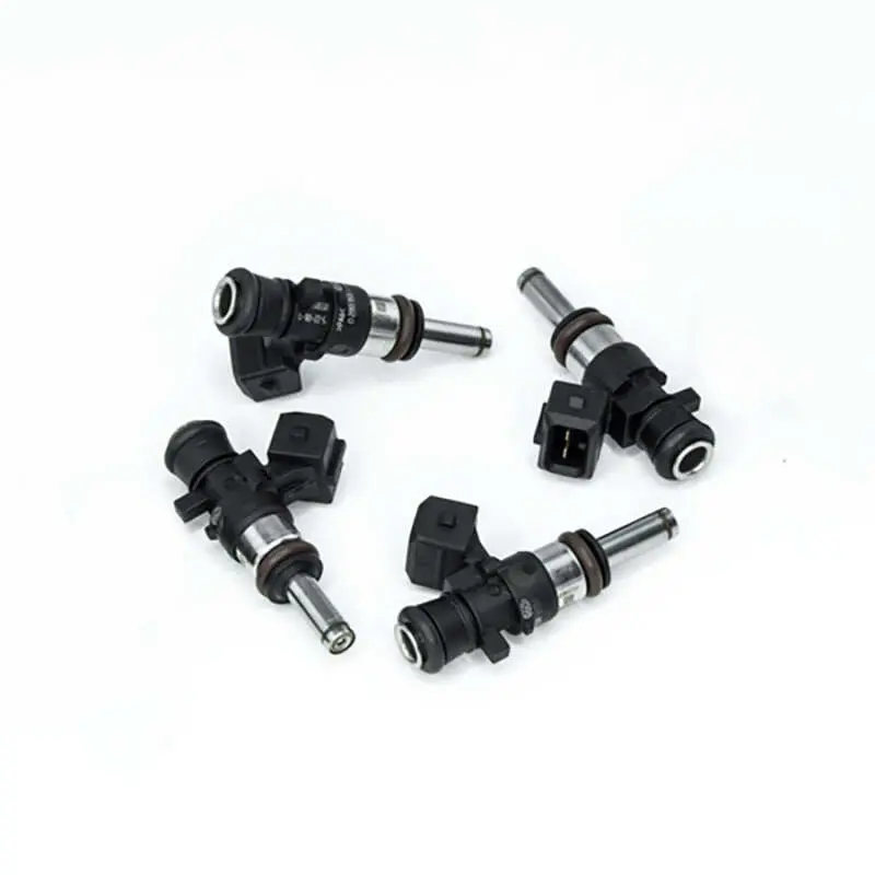 Deatschwerks Bosch Ev14 Universal 40Mm Compact Matched Set Of 4 Injectors 1250Cc (Extended Nozzle) 1