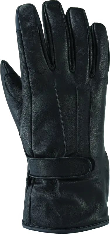 Kuryakyn Leather By River Road Taos Cold Weather Gloves Black - Small 1