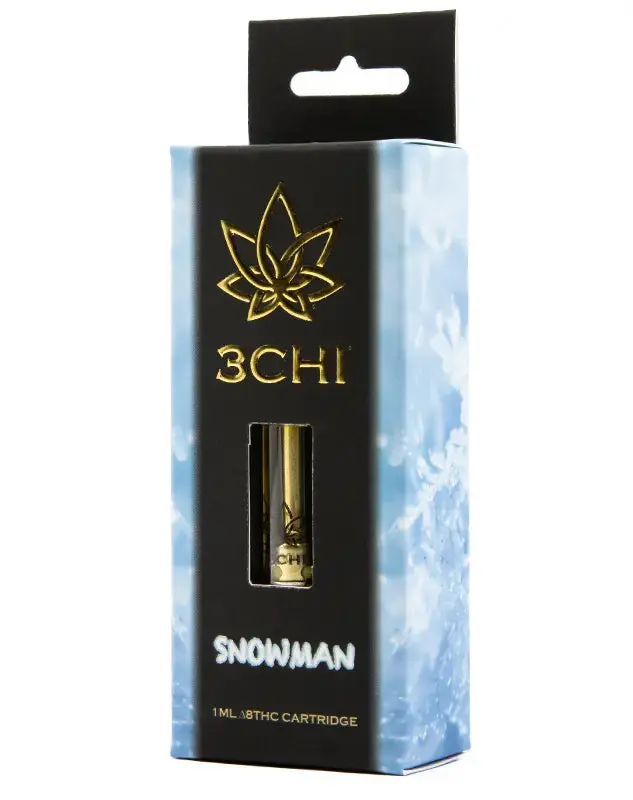 3Chi Delta 8 Snowman Vape Cart 1
