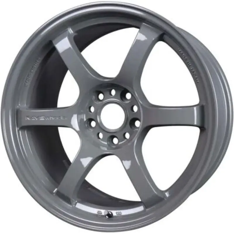 Gram Lights 57Dr 19X10.5 +35 5-112 Glossy Gray Wheel 1