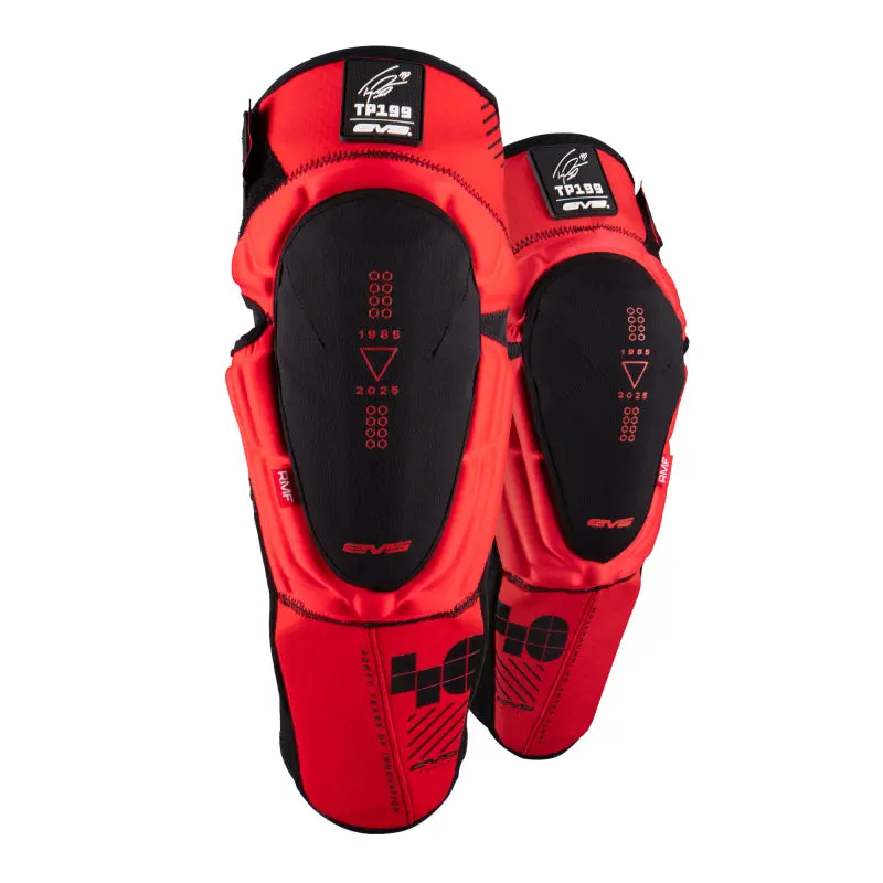Evs Tp 199 Travis Pastrana Knee & Shin Guard 40Th Anniversary Limited Edition Red - Small/Medium 1