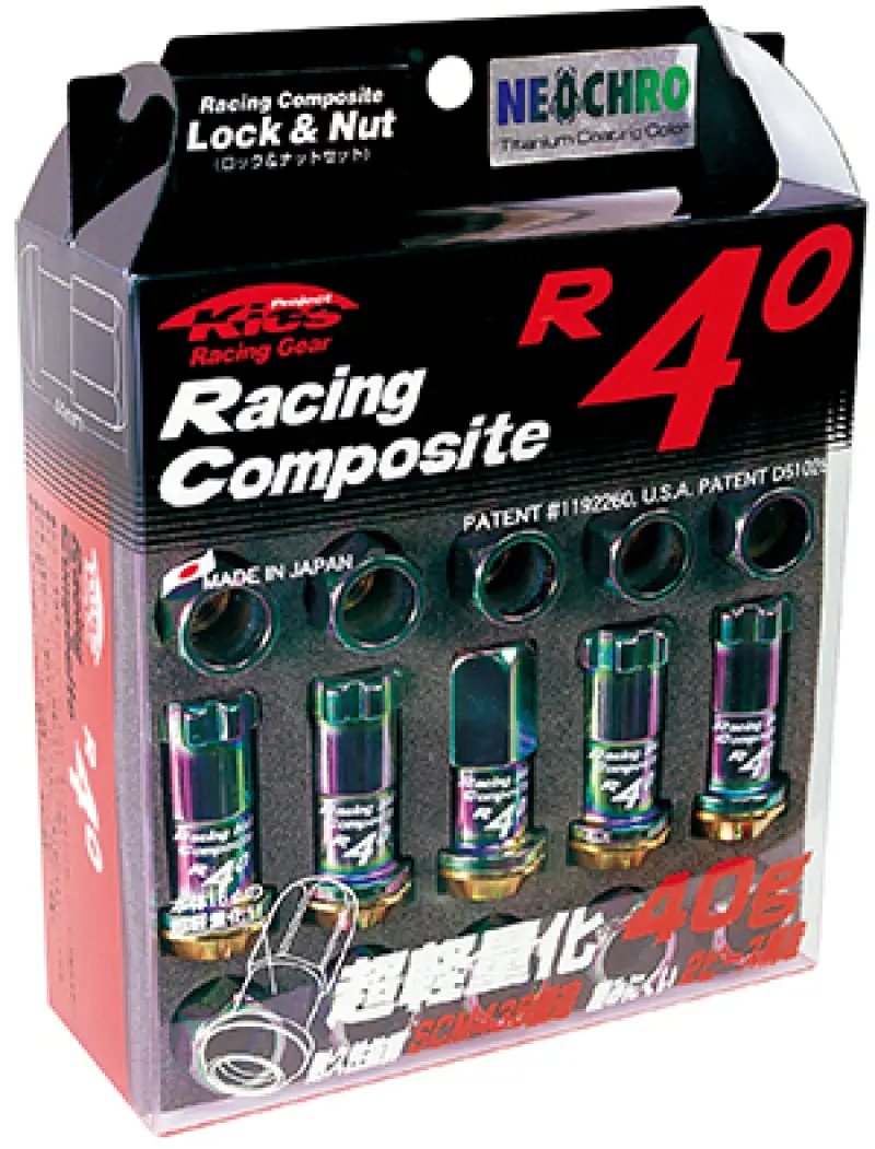 Project Kics R40 Single Pc 12X1.25 Neochrome 1