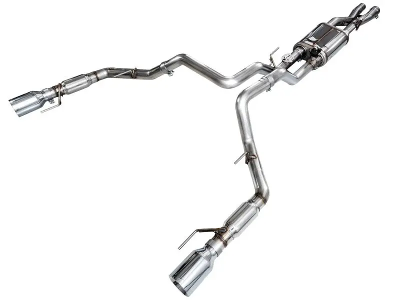 Awe Gen 3 Raptor Switchpath Exhaust - Chrome Silver Tips 1