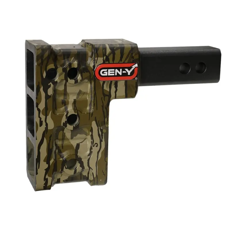 Gen-Y Mega Duty 2In Shank 5In Drop 1.5K Tw 10K (Hitch Only) - Mossy Oak 1