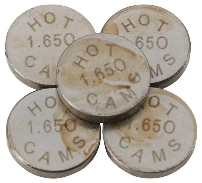 Hot Cams 04-08 400 Dvx/02-16 Crf 450 R 1.650Mm Shim Kit - 5 Pack 1