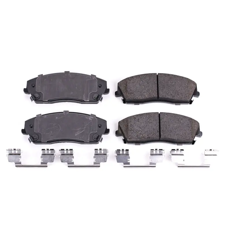 Power Stop 05-22 Chrysler 300 Front Z17 Evo Ceramic Brake Pad W/Hardware 2