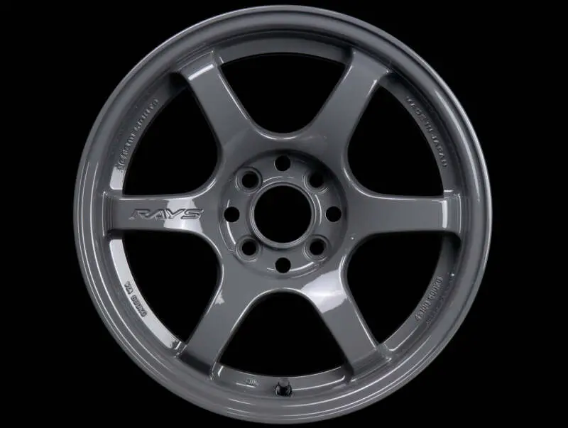 Gram Lights 57Dr 15X8.0 +35 4-100 Glossy Gray Wheel 1