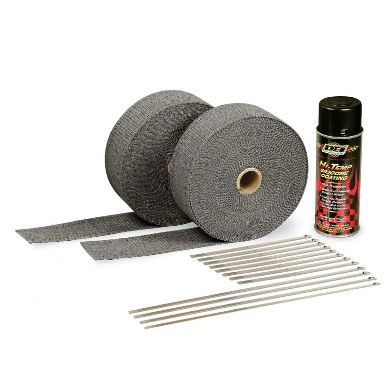 Dei Kit - Black Wrap & Black Ht Silicone Coating (Aerosol) 2