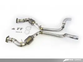 Awe Tuning Performance Downpipes Porsche 970 Panamera Turbo 10-16 1
